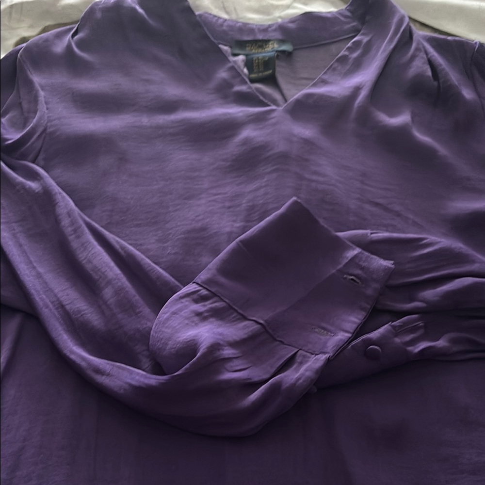 Ladies Purple blouse. EUC